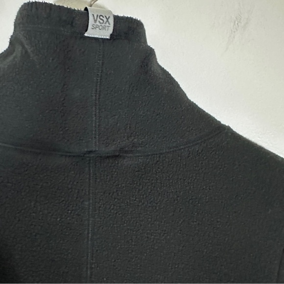 Victoria Secret VSX Sport Mock Fleece Turtleneck Women’s Black S/P - Picture 6 of 10